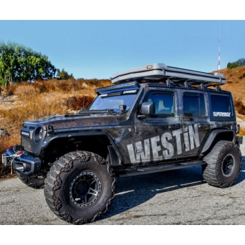 Westin Automotive Nerf Bar 5 Inch Black Powder Coated Aluminum - 2851255-7