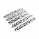Rugged Ridge Exterior Door Handle Cover - Silver Aluminum Brushed - 1331153