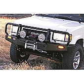 ARB Bumper Steel Powder Coated Deluxe Bar Black 1-Piece - 3444050