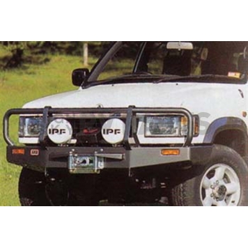 ARB Bumper Steel Powder Coated Deluxe Bar Black 1-Piece - 3444050-2