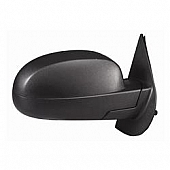 K-Source Exterior Mirror Manual OEM Black Single - 62091G