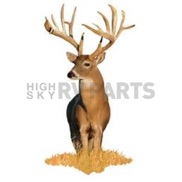 MOSSY OAK Body Graphics - White Buck Cutout True Color - 22005C