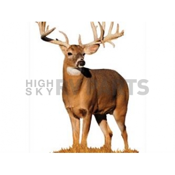 MOSSY OAK Body Graphics - Whitetail Buck With Left Drop Tine Cutout True Color - 22007C