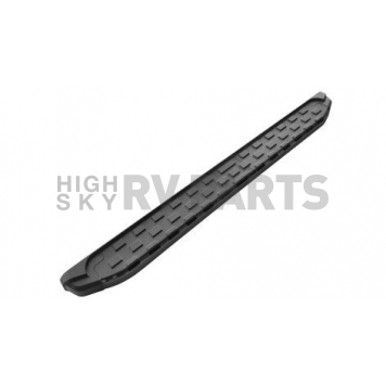 Romik USA Running Board Black Anodized Aluminum Stationary - 52109419-1