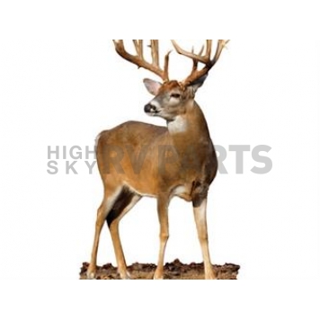 MOSSY OAK Body Graphics - Whitetail Buck Quartered To Front Cutout True Color - 22013C