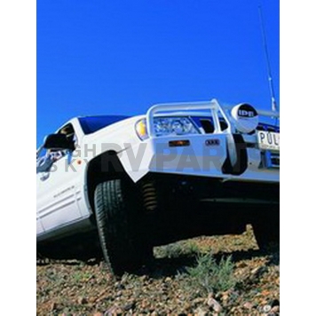 ARB Bumper Steel Powder Coated Deluxe Bar Black 1-Piece - 3450100