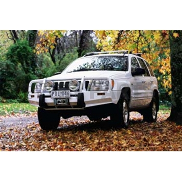 ARB Bumper Steel Powder Coated Deluxe Bar Black 1-Piece - 3450100-1