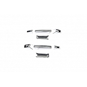Putco Exterior Door Handle Cover - Silver ABS Plastic Chrome Plated - 400036