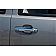 Putco Exterior Door Handle Cover - Silver ABS Plastic Chrome Plated - 400036