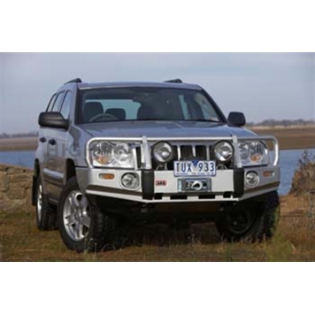 ARB Bumper Steel Powder Coated Deluxe Bar Black 1-Piece - 3450130-2
