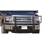 Go Industries Grille Guard Step Plate Diamond Plated Black Steel- 72639