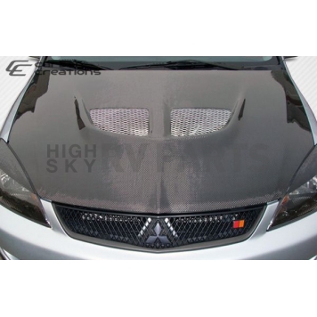 Extreme Dimensions Hood - Gloss Carbon Fiber Black - 104190-4