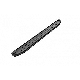 Romik USA Running Board Black Anodized Aluminum Stationary - 52352419