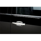 Putco Exterior Door Handle Cover - Silver ABS Plastic Chrome Plated - 400241