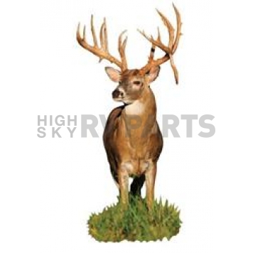 MOSSY OAK Body Graphics - Monster Whitetail Buck With Drop Tyne Cutout True Color - 22043C