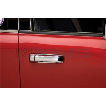 Putco Exterior Door Handle Cover - Silver ABS Plastic Chrome Plated - 400506