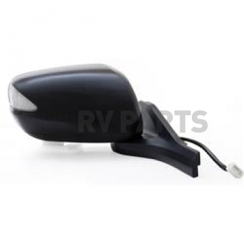K-Source Exterior Mirror Electric OEM Black Single - 63597H