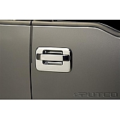 Putco Exterior Door Handle Cover - Silver ABS Plastic Chrome Plated - 401001