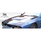 Extreme Dimensions Hood - Primered Fiberglass Black - 104229