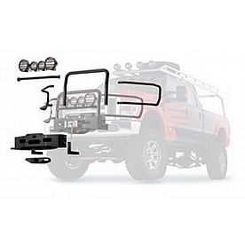 Warn Grille Guard 2 Inch Polished Stainless Steel - 80157