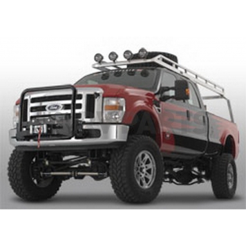 Warn Grille Guard 2 Inch Polished Stainless Steel - 80157-3