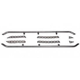Warrior Products Nerf Bar 1-1/2 Inch Polished Steel - 54006