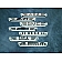 All Sales Center High Mount Stop Light Cover - Silver Polished Flames Aluminum - 98015P