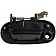 Help! By Dorman Exterior Door Handle - Plastic Black Single - 77137