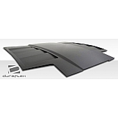 Extreme Dimensions Hood - Primered Fiberglass Black - 104400
