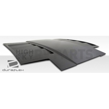 Extreme Dimensions Hood - Primered Fiberglass Black - 104400