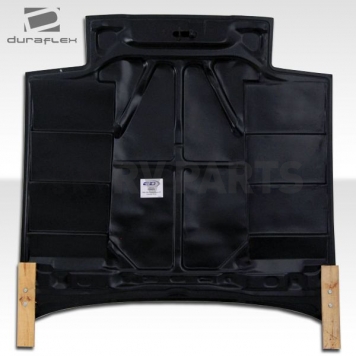 Extreme Dimensions Hood - Primered Fiberglass Black - 104400-4