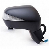 K-Source Exterior Mirror Electric OEM Black Single - 63599H