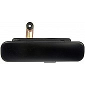 Help! By Dorman Exterior Door Handle - Plastic Black Single - 77138
