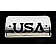 All Sales Center High Mount Stop Light Cover - Silver Polished USA Aluminum - 94406P