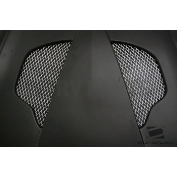 Extreme Dimensions Hood - Primered Fiberglass Black - 104439-2