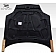 Extreme Dimensions Hood - Primered Fiberglass Black - 104439