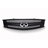 Street Scene Grille Insert - Mesh Steel Black Chrome - 95076334