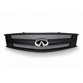 Street Scene Grille Insert - Mesh Steel Black Chrome - 95076334