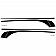 Trimbrite Body Graphics - Silver Set for 2011 Camaro - 201156