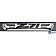 All Sales Center High Mount Stop Light Cover - Silver Polished Z71 Aluminum - 95008P