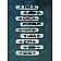 All Sales Center High Mount Stop Light Cover - Silver Polished Z71 Aluminum - 95008P