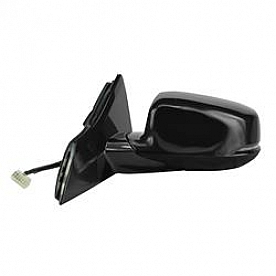 K-Source Exterior Mirror Electric OEM Black Single - 63606H