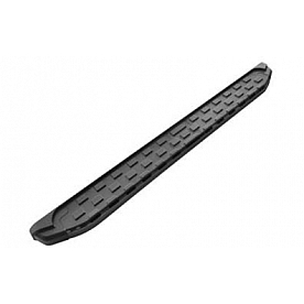Romik USA Running Board Black Anodized Aluminum Stationary - 52372419