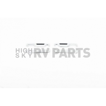Putco Exterior Door Handle Cover - Silver ABS Plastic Chrome Plated - 401067
