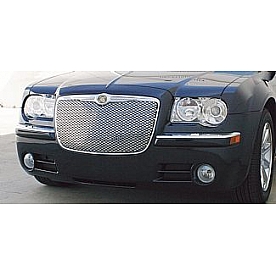 Street Scene Grille Insert - Horizontal Bar Aluminum Polished - 95080712