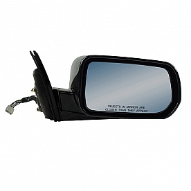 K-Source Exterior Mirror OEM Rectangular Black Single - 63609H