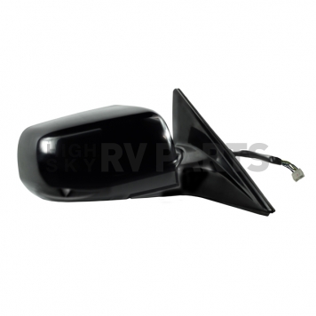 K-Source Exterior Mirror OEM Rectangular Black Single - 63609H-1