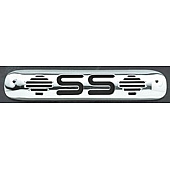 All Sales Center High Mount Stop Light Cover - Silver Polished SS Aluminum - 94016P