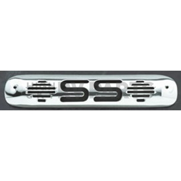 All Sales Center High Mount Stop Light Cover - Silver Polished SS Aluminum - 94016P