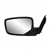 K-Source Exterior Mirror Electric OEM Black Single - 63612H
